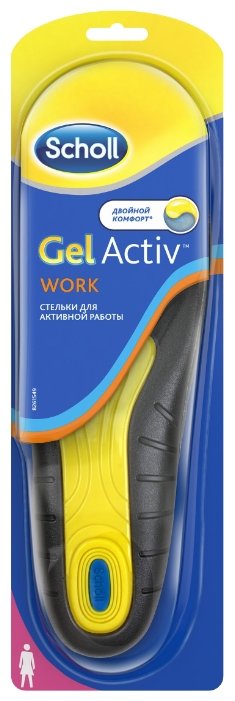 Scholl Стельки для активной работы GelActiv Work женские (фото modal 1)