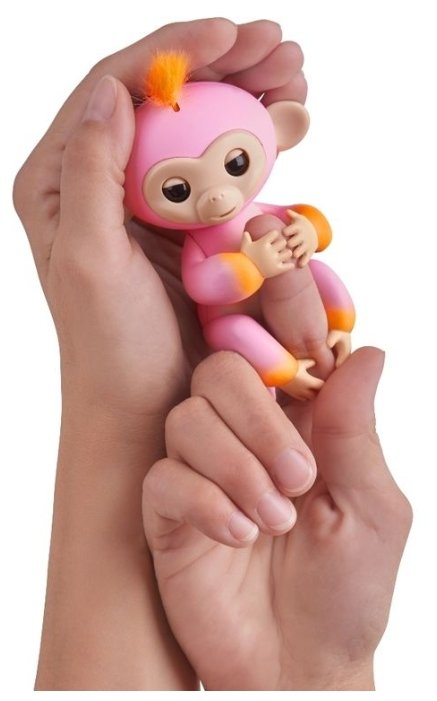 Интерактивная игрушка робот WowWee Fingerlings Ручная обезьянка Двухцветная (фото modal 15)