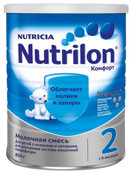 Смесь Nutrilon (Nutricia) 2 Комфорт (c 6 месяцев) 800 г (фото modal 1)