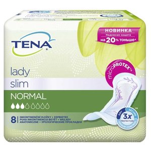 Урологические прокладки TENA Lady Slim Normal (8 шт.) (фото modal nav 1)