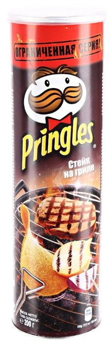 Чипсы Pringles картофельные Flame Grilled Steak (фото modal 1)