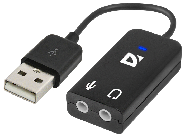 Внешняя звуковая карта Defender Audio USB (фото modal 1)