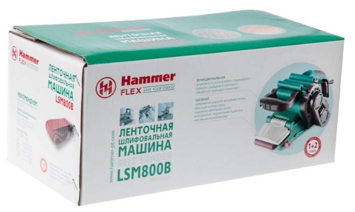 Ленточная шлифмашина Hammer LSM 800 B (фото modal 10)