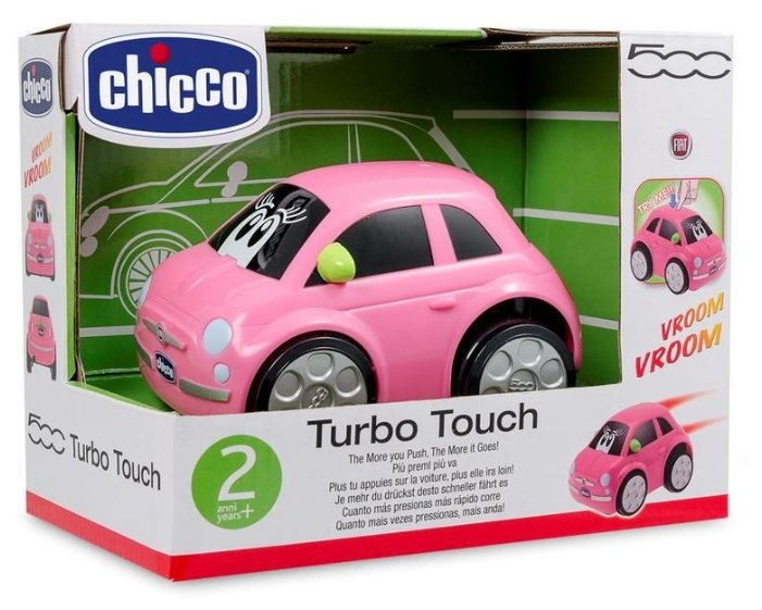 Машинка Chicco Turbo Touch Fiat 500 (00007331100000) (фото modal 6)