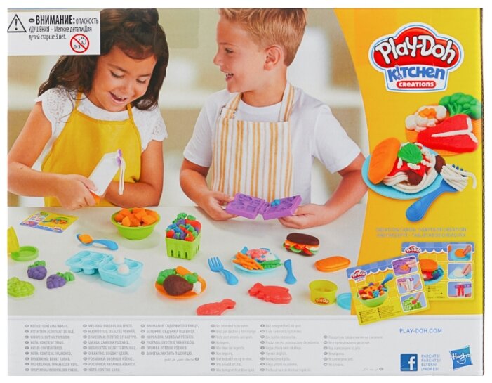 Масса для лепки Play-Doh Готовим обед (E1936) (фото modal 3)