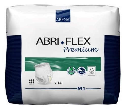Трусы впитывающие Abena Abri-Flex Premium 1 (14 шт.) (фото modal 5)