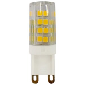 Лампа светодиодная ЭРА, LED smd JCD-5w-220V-corn, ceramics-840-G9 G9, JCD, 5Вт, 4000К (фото modal nav 1)