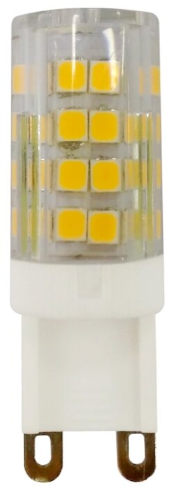 Лампа светодиодная ЭРА, LED smd JCD-5w-220V-corn, ceramics-840-G9 G9, JCD, 5Вт, 4000К (фото modal 1)