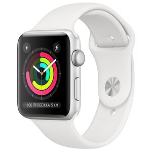 Часы Apple Watch Series 3 42mm Aluminum Case with Sport Band (фото modal nav 9)