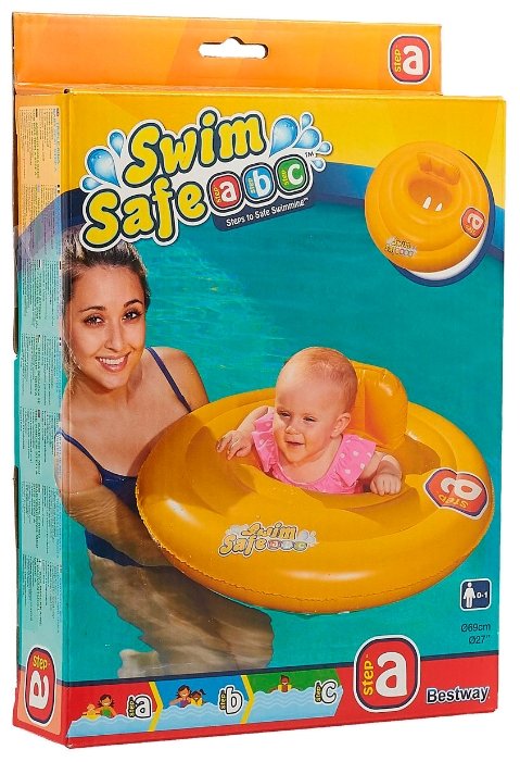Круг для плавания Bestway трехкамерный Swim Safe ступень A, 32096 BW (фото modal 2)