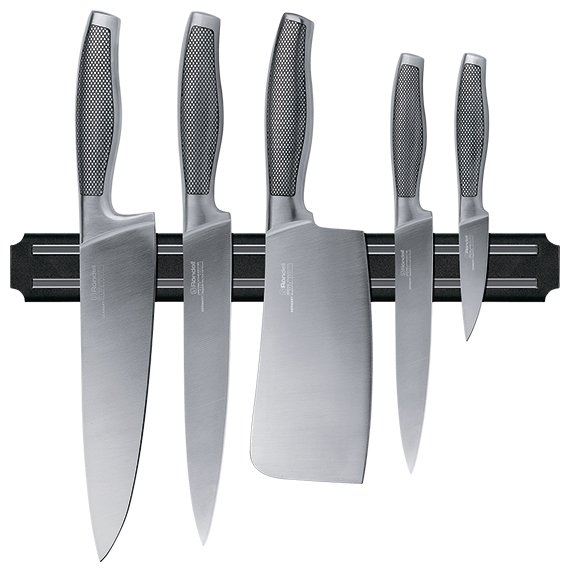 Набор Rondell Messer 5 ножей с магнитным держателем (фото modal 1)