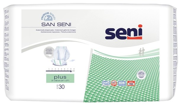 Урологические прокладки Seni San Seni Plus (SE-093-PL30-001) (30 шт.) (фото modal 1)