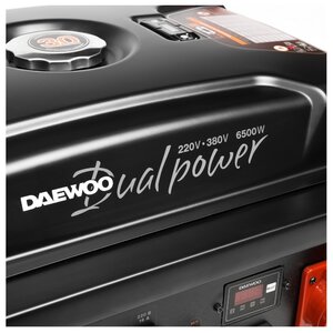 Бензиновая электростанция Daewoo Power Products GDA 7500DPE-3 (фото modal nav 4)