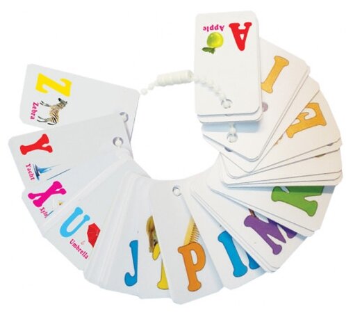 Набор карточек Шпаргалки для мамы Учим буквы (английские) 5-10 лет 5x3 см 26 шт. (фото modal 2)