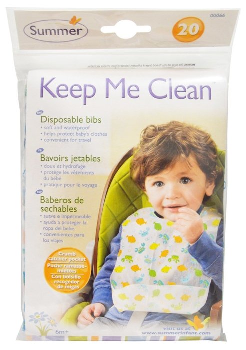 Summer Infant Набор одноразовых нагрудников Keep Me Clean (фото modal 2)