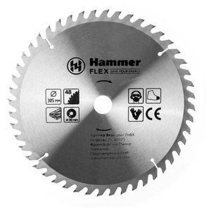 Пильный диск Hammer Flex 205-132 CSB WD 305х30 мм (фото modal nav 1)