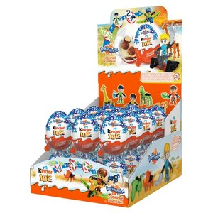 Шоколадное яйцо Kinder Joy Infinimix с игрушкой, серия для мальчиков, коробка (фото modal nav 1)