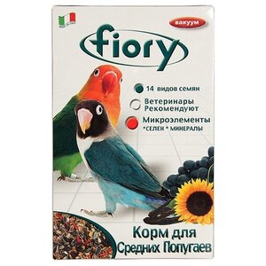 Fiory корм Parrocchetti Africa для средних попугаев (фото modal nav 1)