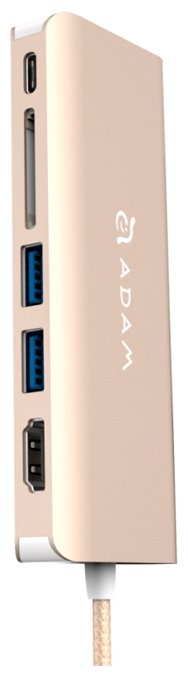 USB-концентратор Adam Elements CASA Hub A01 разъемов: 5 (фото modal 1)