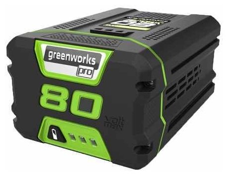 Аккумуляторный блок greenworks G80B4 80 80 В 4 А·ч (фото modal 1)
