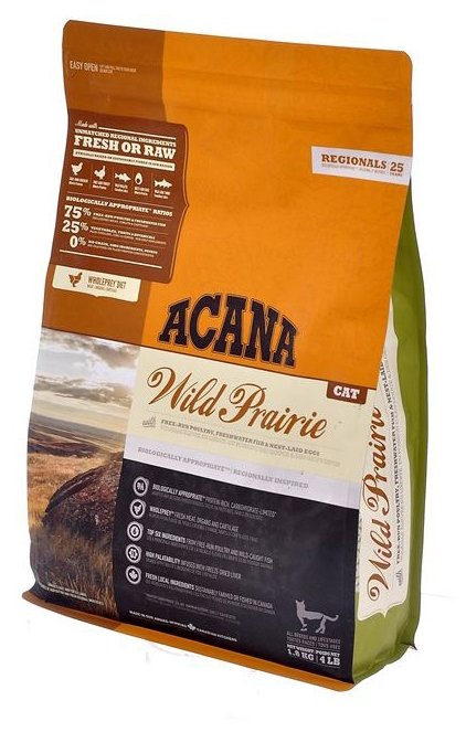 Корм для кошек Acana (1.8 кг) Wild Prairie for cats (фото modal 1)