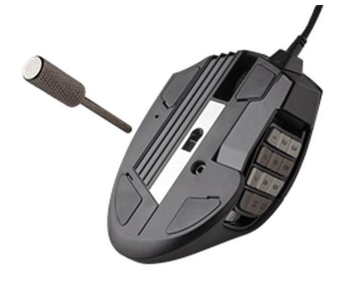 Мышь Corsair Scimitar PRO RGB Gaming Mouse Black USB (фото modal 4)