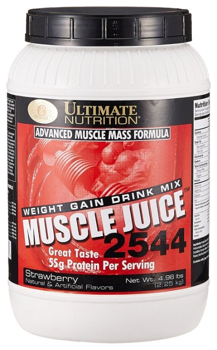 Гейнер Ultimate Nutrition Muscle Juice 2544 (2.25 кг) (фото modal 4)