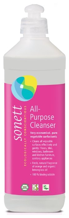 Жидкость Sonett All-Purpose Cleanser для всех поверхностей (фото modal 1)