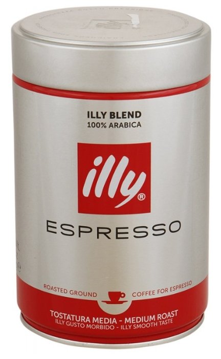 Кофе молотый Illy Espresso средняя обжарка (фото modal 2)
