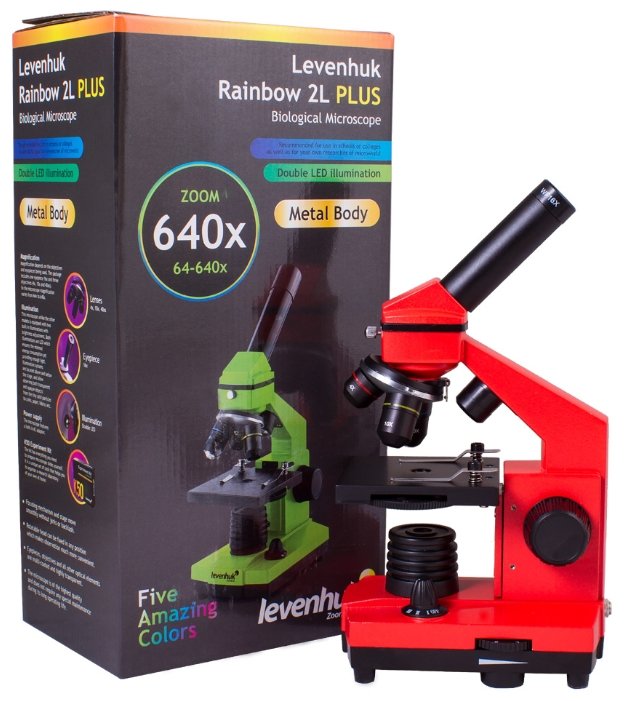Микроскоп LEVENHUK Rainbow 2L PLUS (фото modal 11)