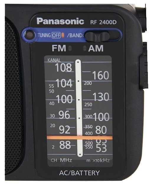 Радиоприемник Panasonic RF-2400EG-K (фото modal 4)