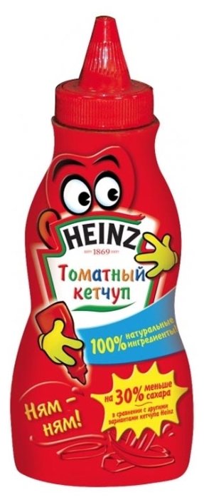 Кетчуп Heinz Томатный НЯМ-НЯМ, пластиковая бутылка (фото modal 2)