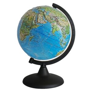 Глобус физико-политический Глобусный мир Двойная карта 210 мм (10152) (фото modal nav 1)
