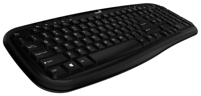 Клавиатура и мышь Genius KM-210 Black USB (фото modal 2)