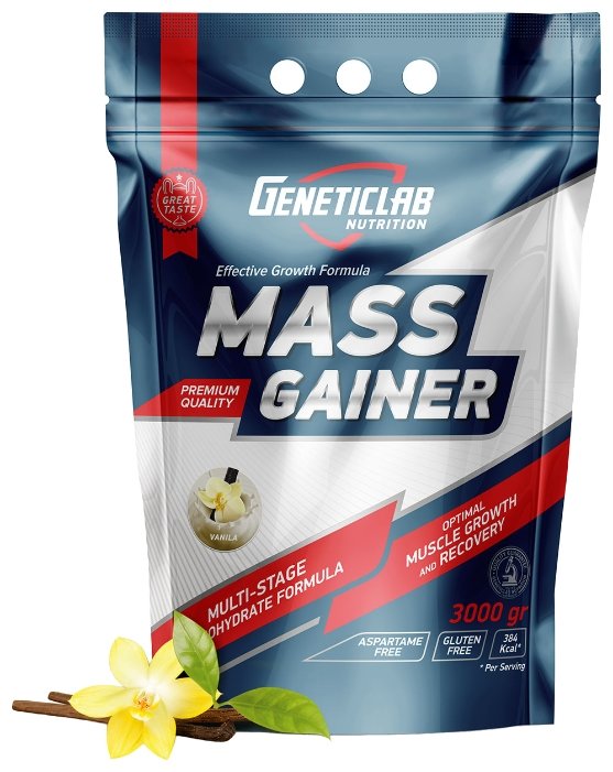 Гейнер Geneticlab Nutrition Mass Gainer (3000 г) (фото modal 1)
