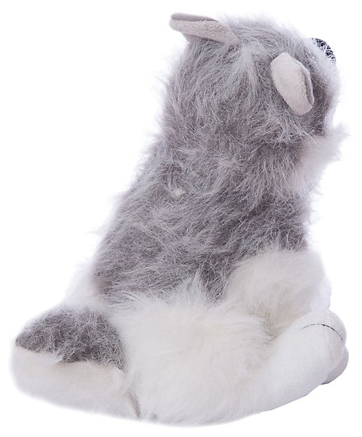 Мягкая игрушка Eatoy Собака серая с белым 12 см (фото modal 3)