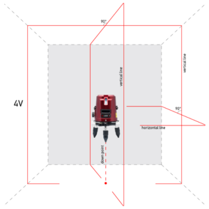 Лазерный уровень ADA instruments 3D LINER 4V (А00133) (фото modal nav 3)