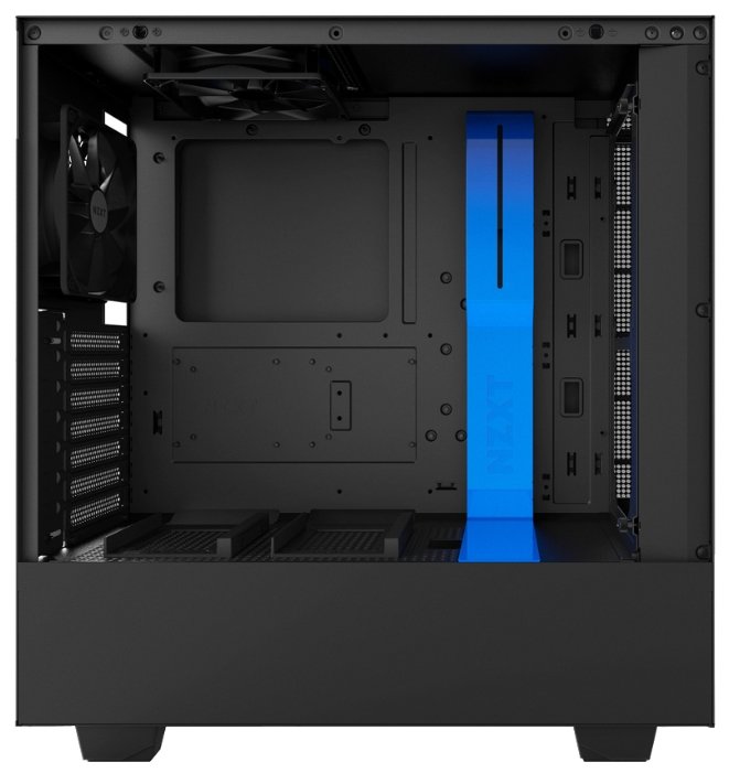 Компьютерный корпус NZXT H500 Black/blue (фото modal 7)