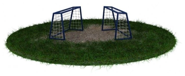 Комплект ворот для мини-футбола СпортКомплект CC120, 2 шт., размер 120х80 см (фото modal 4)