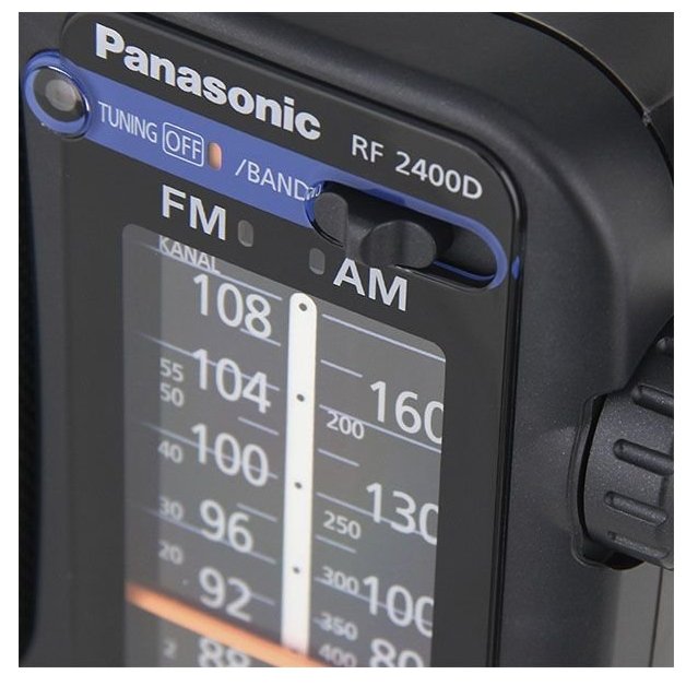 Радиоприемник Panasonic RF-2400EG-K (фото modal 3)
