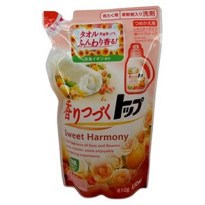 Жидкость для стирки Lion Top Sweet Harmony аромат цветов и апельсина (Япония) (фото modal nav 3)
