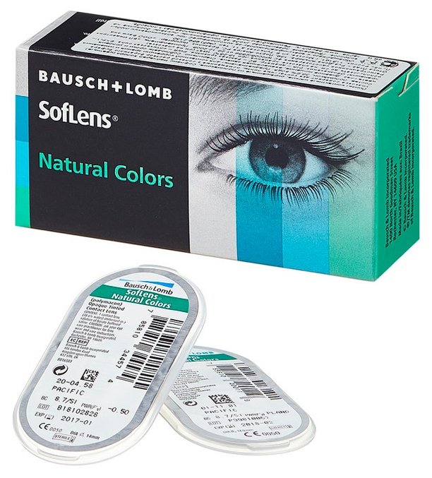 Bausch & Lomb SofLens Natural Colors New (2 линзы) (фото modal 6)