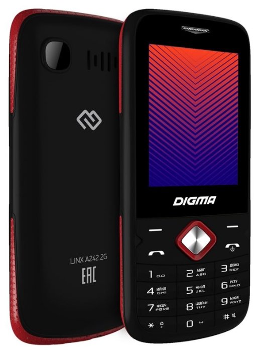 Телефон Digma LINX A242 2G (фото modal 10)