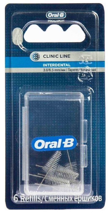 Набор съемных ершиков Oral-B Pro-Expert Clinic Line Interdental конические (фото modal 1)