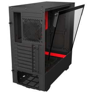 Компьютерный корпус NZXT H500 Black/red (фото modal nav 7)