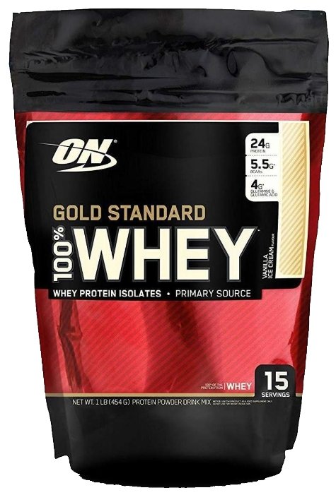 Протеин Optimum Nutrition 100% Whey Gold Standard (450-454 г) (фото modal 1)