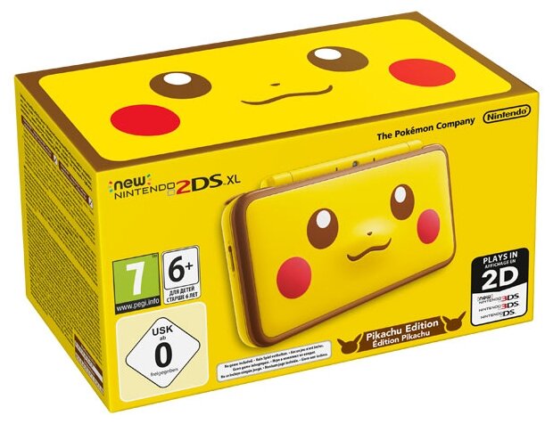 Игровая приставка Nintendo New 2DS XL Pikachu Edition (фото modal 4)