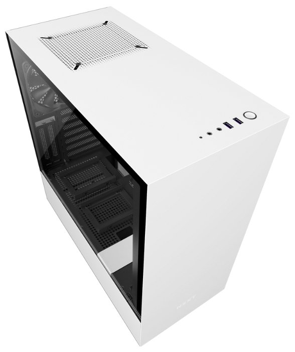 Компьютерный корпус NZXT H500i White/black (фото modal 4)