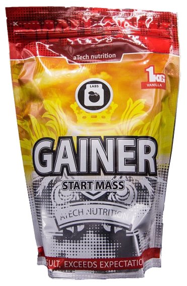 Гейнер aTech Nutrition Gainer Start Mass (1 кг) (фото modal 1)