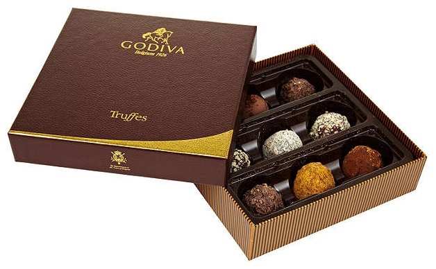 Набор конфет Godiva 